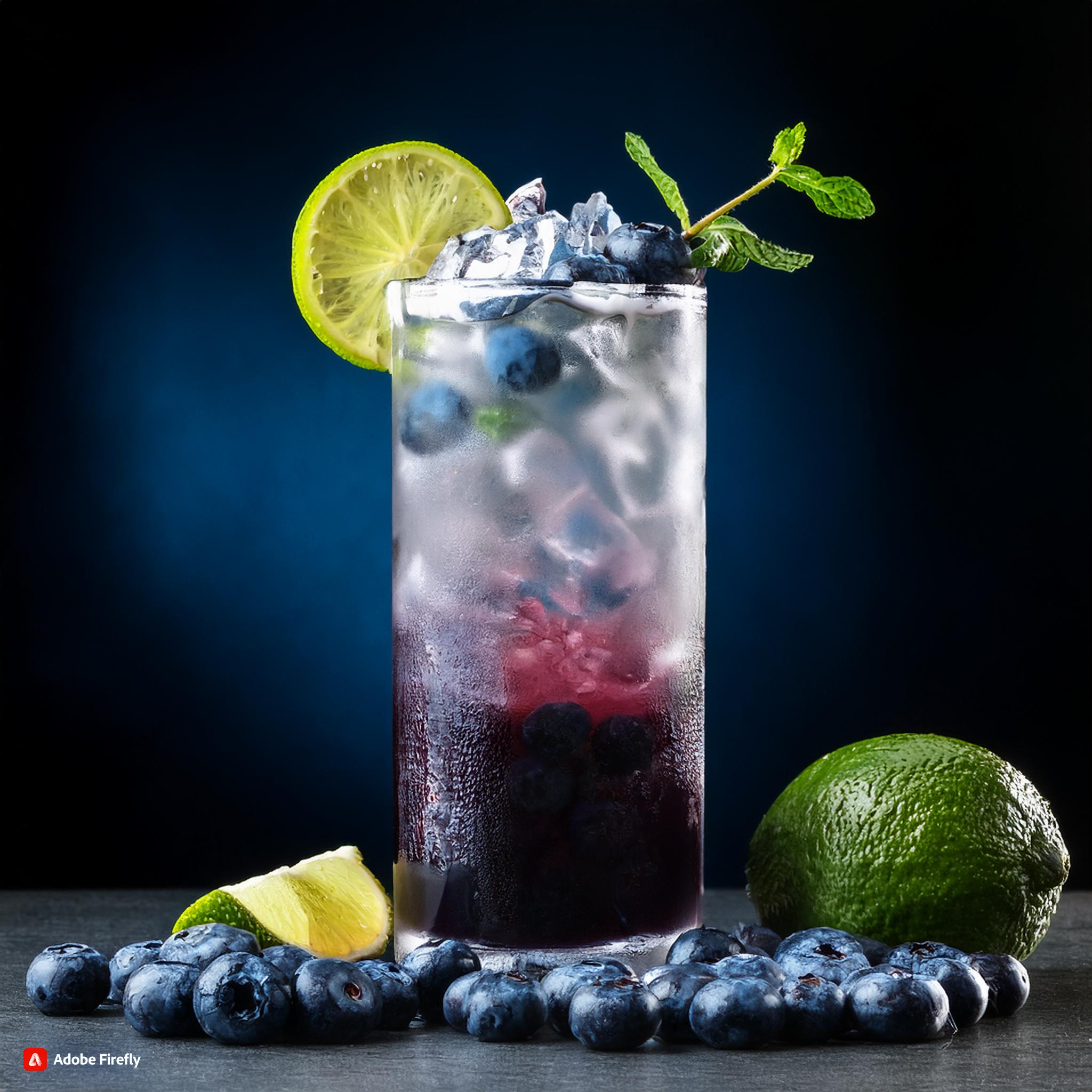 Blueberry Coconut Margarita
